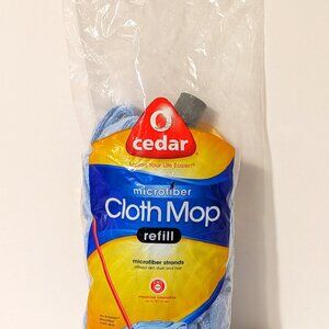 O-Cedar Microfiber Cloth Mop Refill, Blue 1 Count (Pack of 1) NEW and Sealed